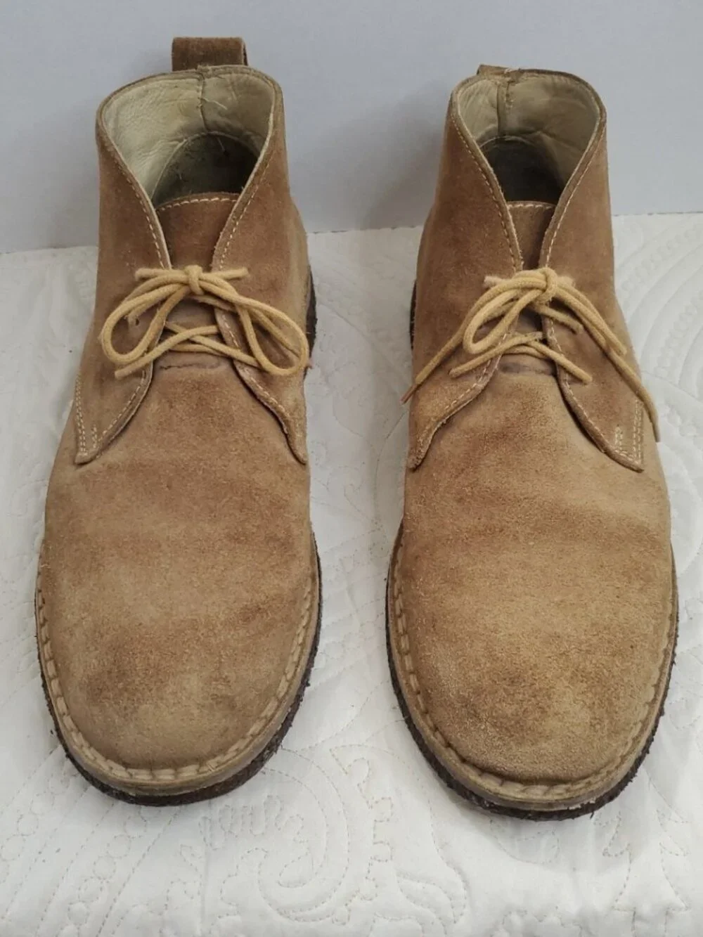 Cabela's Men's Chukka Boot Size 12M Suede Leather Outdoors Cabin Casual Camp